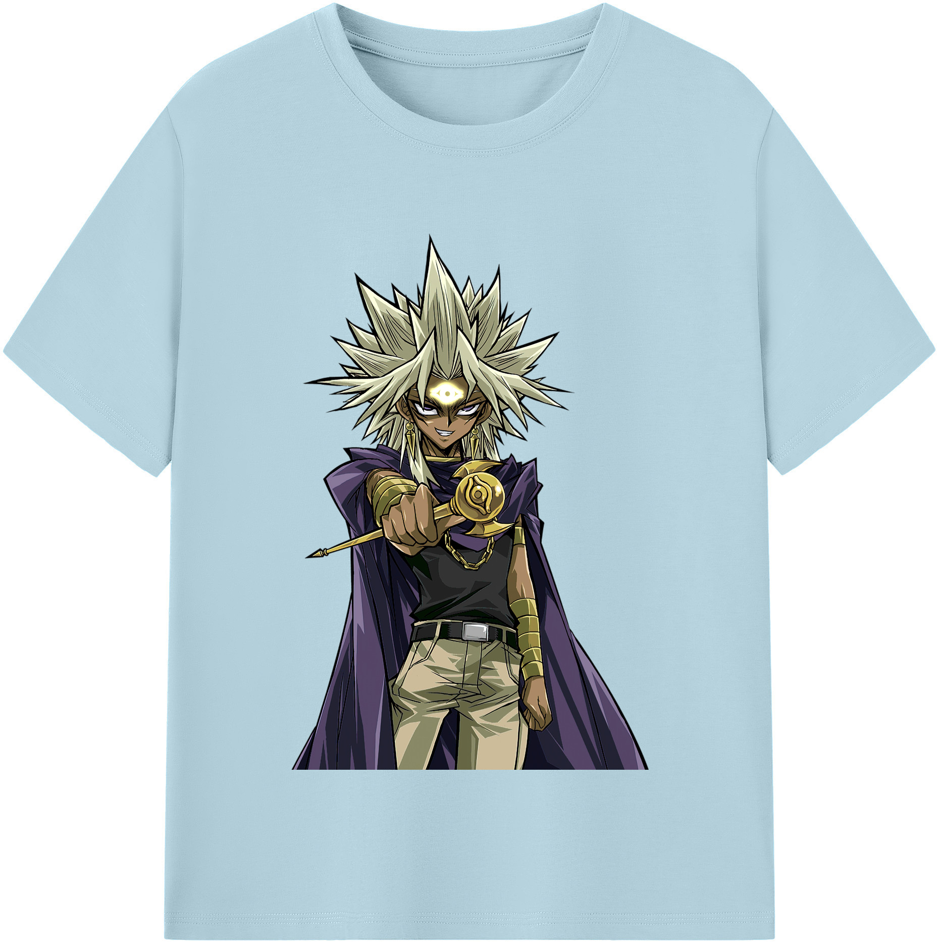 （画像用） 遊☆戯☆王 Yu-Gi-Oh! 綿100％半袖Tシャツ（フロントプリント）
